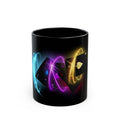 Black Ceramic Mug – Classic 11oz & 15oz Coffee Cup