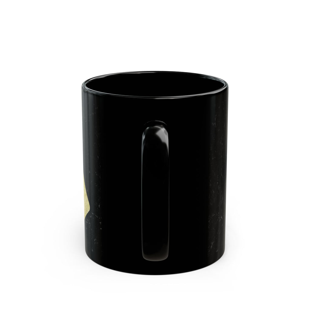 Vintage Bicycle Playing Cards Royal Flush mug | Black Coffee Mug