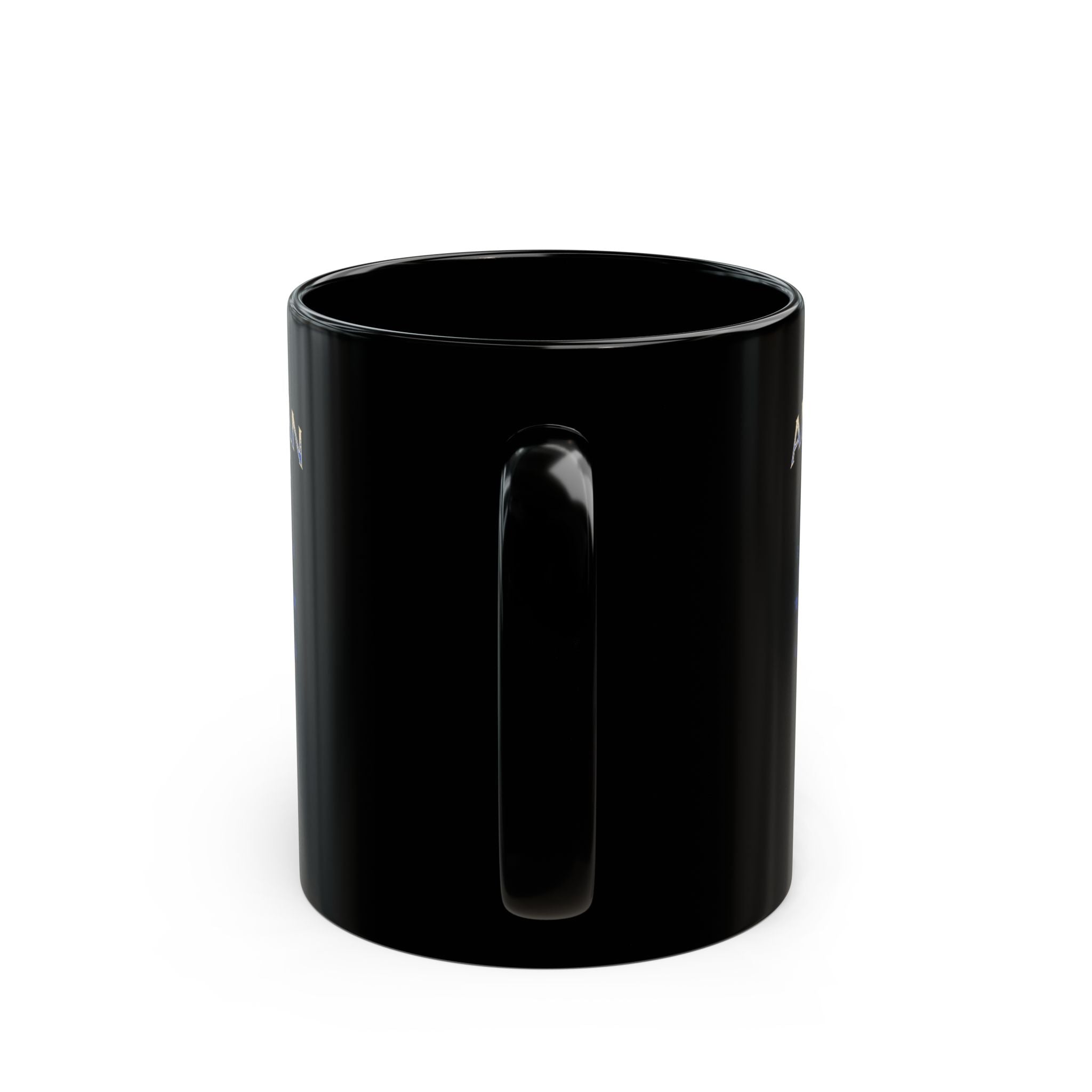 American Biker Skull Mug | Black Ceramic Coffee Cup
