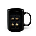 Gold Playing Cards design Mug | Black Ceramic Mug