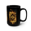 Flaming Ace of Spades Mug — 15oz Black Ceramic