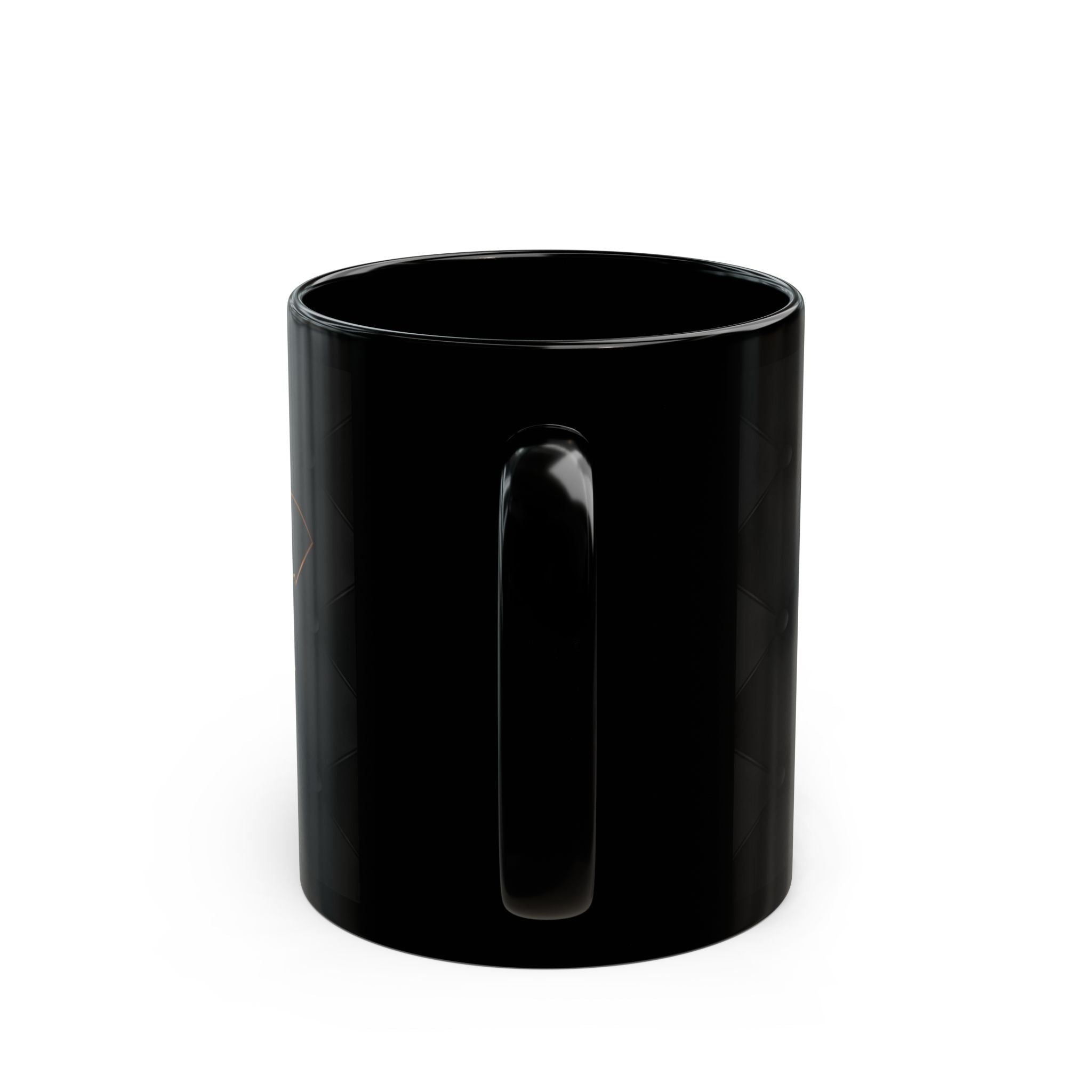 Gold 3D Luxe Letters Black Mug | 11oz 15oz